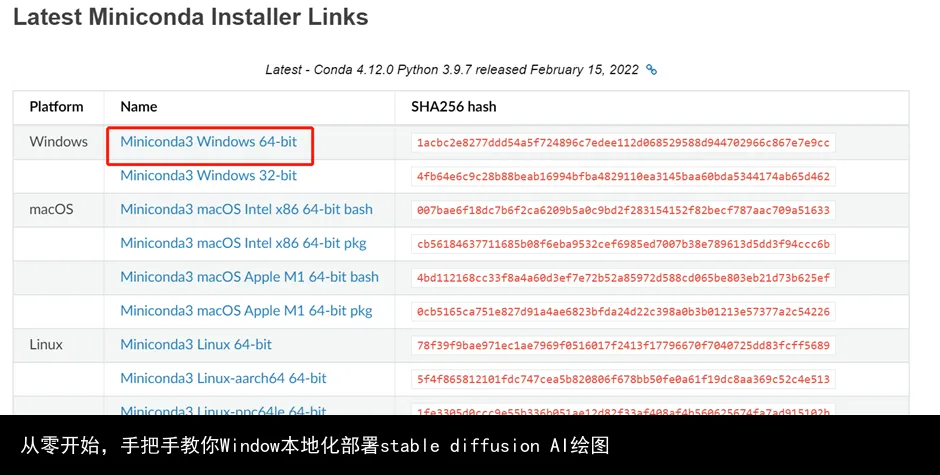 从零开始,手把手教你Window本地化部署stable diffusion AI绘图