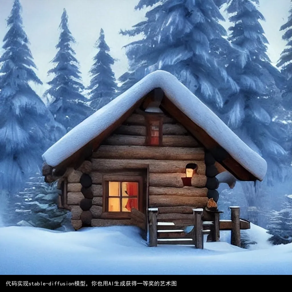 代码实现stable-diffusion模型,你也用AI生成获得一等奖的艺术图