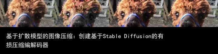 基于扩散模型的图像压缩:创建基于Stable Diffusion的有损压缩编解码器