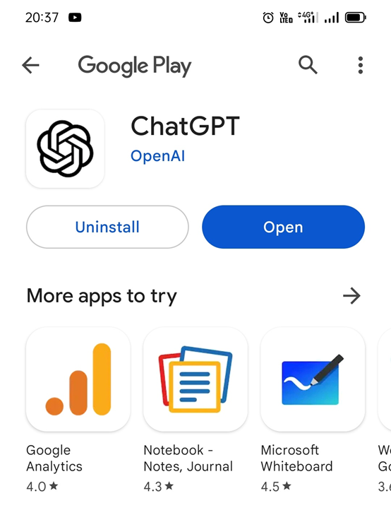 ChatGPT安卓版